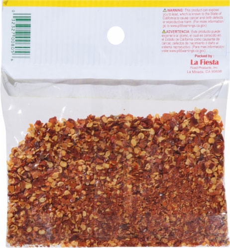 La Fiesta Crushed Red Pepper Perspective: back
