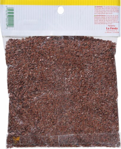 La Fiesta Whole Flax Seed Perspective: back