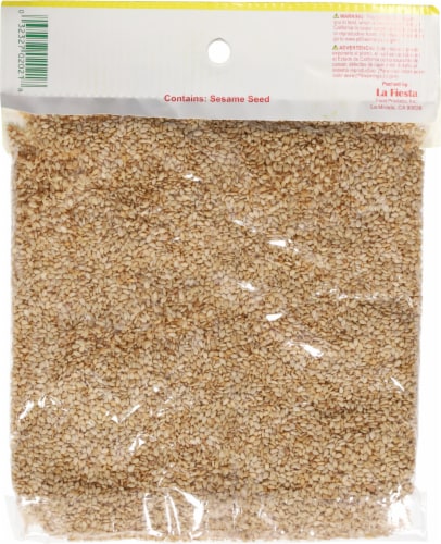 La Fiesta Natural Sesame Seeds Perspective: back