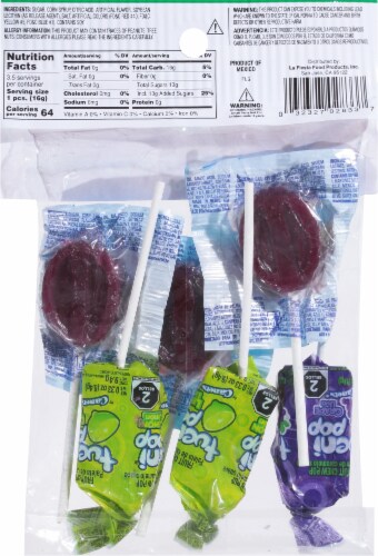 La Fiesta Fun Pops Candy Bag Perspective: back