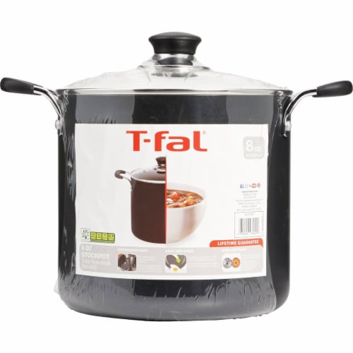 T-fal Professional Series Black Stock Pot, 1 - Kroger