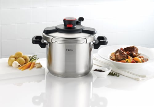  T-fal Clipso Stainless Steel Pressure Cooker 6.3 Quart