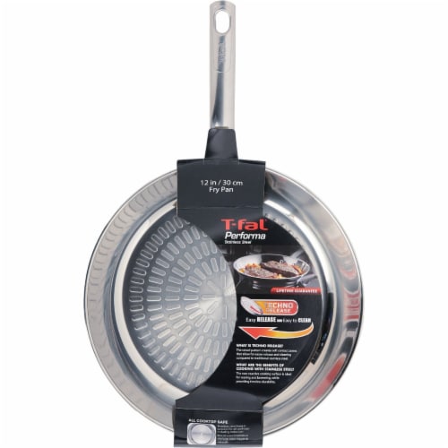 T-Fal Recycled Aluminum Ceramic Non-Stick Frying Pan, 12 in - Kroger