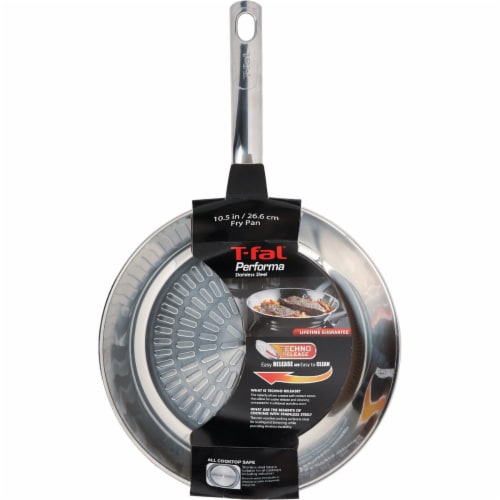 T-fal Cook & Strain Stainless Steel Cookware Set, 10 pc - Fry's Food Stores