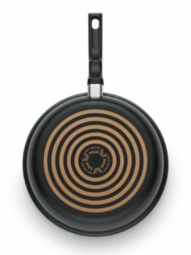 T-fal Comfort Frying Pan Set 9/11 Inch - Black Perspective: back