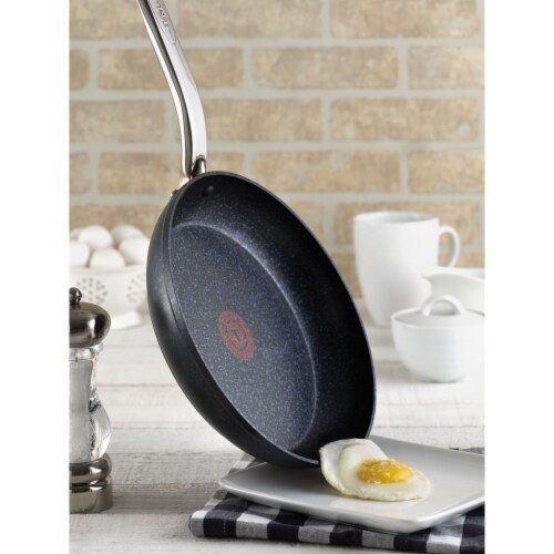 T-fal Non-stick Fry Pan - Black Perspective: back