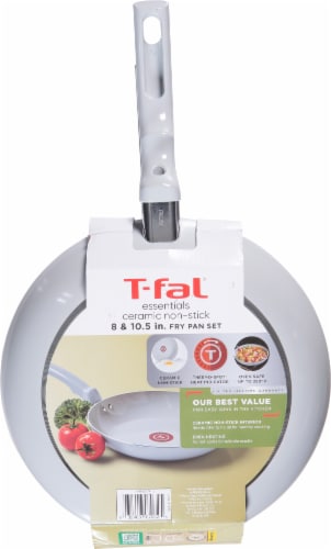 T-fal® Essentials Frying Pans Ceramic Perspective: back