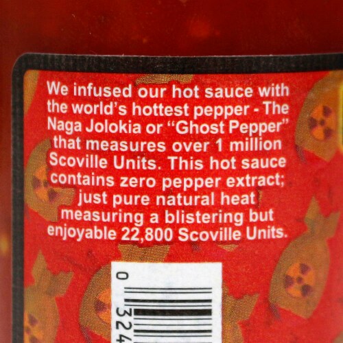 Da' Bomb Ghost Pepper Extremely Hot Sauce Spicy 22,800 Scoville Units 4