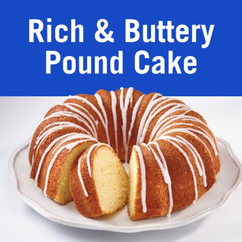White Lily Pound Cake Mix, 16.2 OZ Box Perspective: back