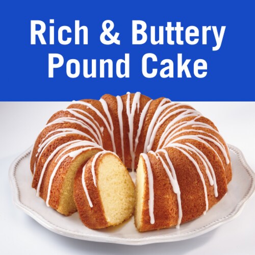 White Lily Pound Cake Mix, 16.2 OZ Box Perspective: back