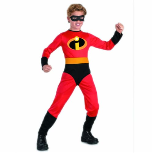 Disguise Dash Incredible Child Costume, (Size Medium 7-8) Perspective: back