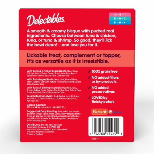 Delectable bisque best sale cat food