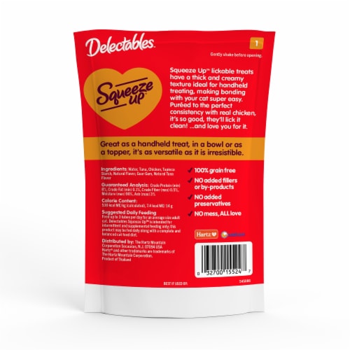 Delectables™ Tuna Squeez Ups™ Perspective: back