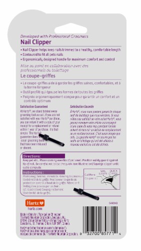 Hartz Groomer's Best Dog and Cat Nail Clipper Perspective: back