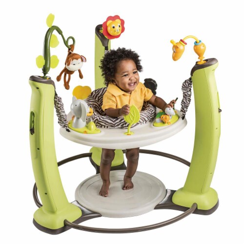 Evenflo 61731198 ExerSaucer Jump Learn Jungle Quest Stationary