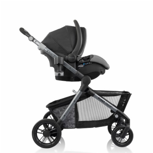Evenflo Pivot Troop Child and Pet Modular Travel System Perspective: back