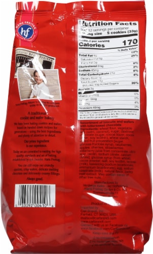 Hans Freitag Noblesse Assortment Of Biscuits & Wafers Perspective: back