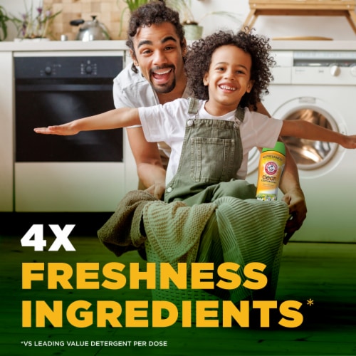 Arm & Hammer Clean Scentsations Clean Meadow In-Wash Scent Booster Perspective: back