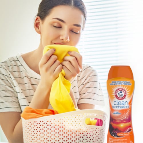 Arm & Hammer Clean Scentsations Maui Sunset In-Wash Scent Booster Perspective: back