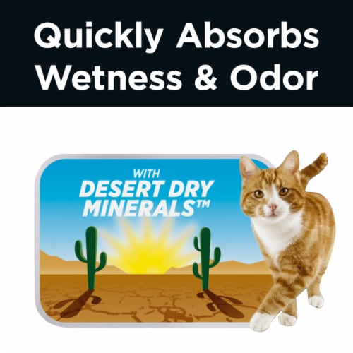ARM & HAMMER AbsorbX Quick Absorbing Lightweight Cat Litter Perspective: back