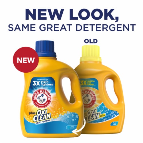 Arm & Hammer™ Fresh Scent Plus Oxi Clean™ Laundry Detergent Perspective: back