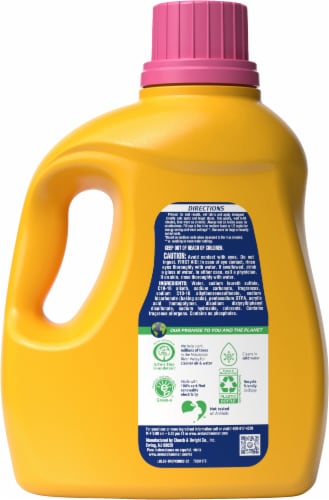 Arm & Hammer™ Tropical Paradise Liquid Laundry Detergent Perspective: back