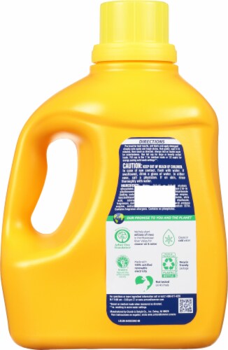 Arm & Hammer™ Plus OxiClean™ Clean Meadow Scent Liquid Laundry Detergent Perspective: back