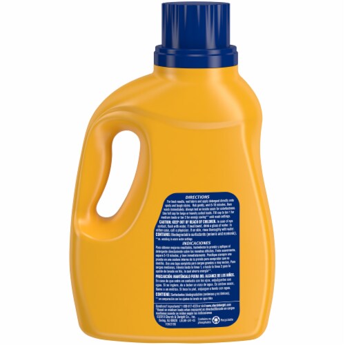 Arm & Hammer Clean Burst Liquid Laundry Detergent Perspective: back