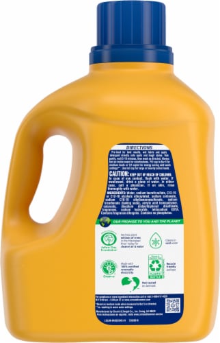 Arm & Hammer™ Clean Burst Scent Liquid Laundry Detergent Perspective: back