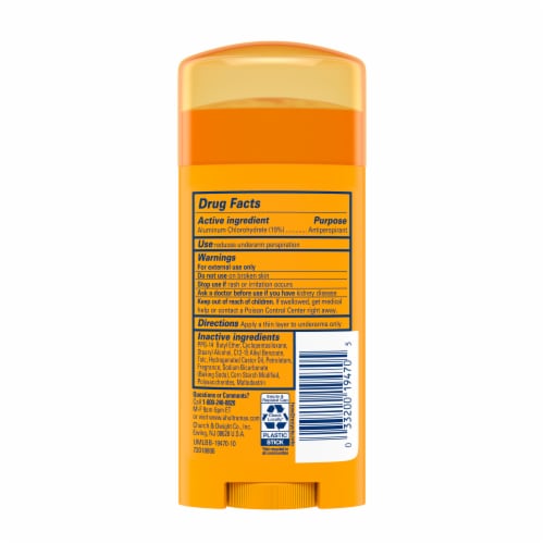 Arm & Hammer™ Ultra Max Powder Fresh Antiperspirant Deodorant Perspective: back