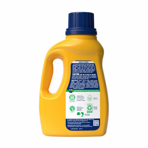 Arm & Hammer™ Deep Clean Stain Formula Sparkling Clean Liquid Laundry Detergent Perspective: back