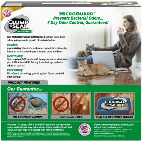 Arm Hammer Clump Seal Microguard Fresh Scent Odor Sealing Cat