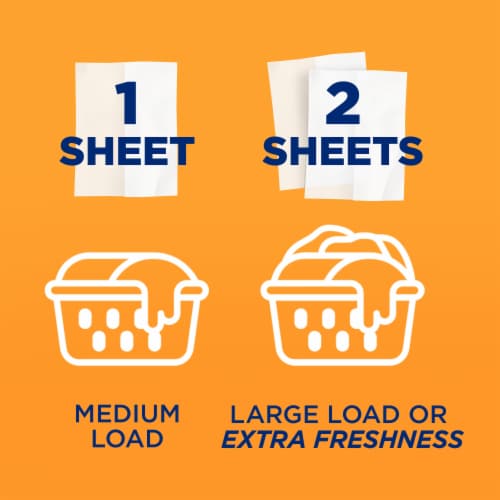 ARM & HAMMER Odor Blasters Fresh Burst Dryer Sheets Perspective: back