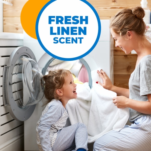 ARM & HAMMER Power Sheets Fresh Linen Laundry Detergent Sheets Perspective: back
