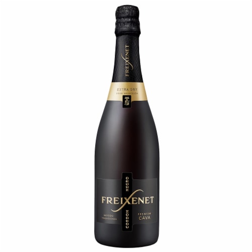 Freixenet Cordon Negro Extra Dry Sparkling Wine Perspective: back