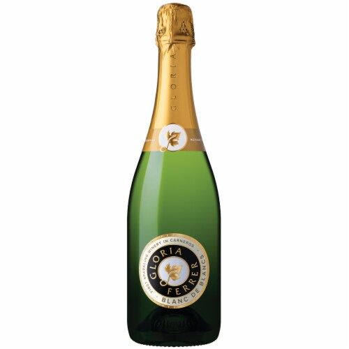 Gloria Ferrer Blanc de Blancs Chardonnay California Sparkling Wine Perspective: back