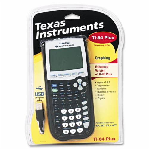 Texas Instruments TI-84 Plus Graphing Calculator, 1 ct - Kroger