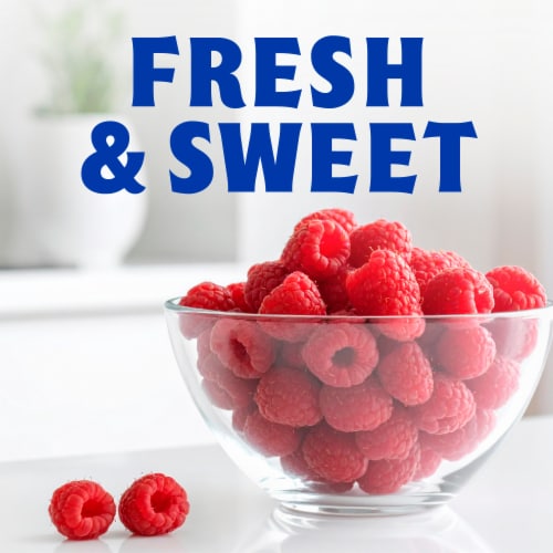 Fresh Red Raspberries - 6 OZ Clamshell Perspective: back