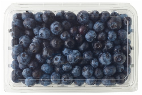 Fresh Blueberries Perspective: back