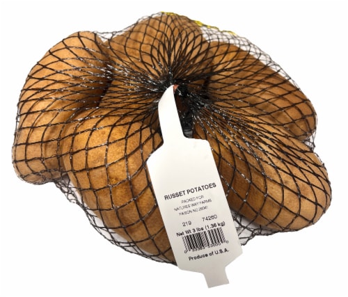 Nature's Way Doing Best® Russet Potato Bag Perspective: back