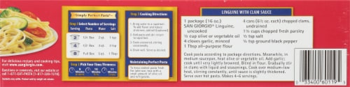 San Giorgio® Linguine No. 19 Pasta Perspective: back