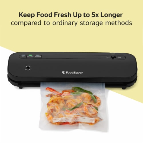 FoodSaver® VS1210 Space Saving Vacuum Sealing System Perspective: back