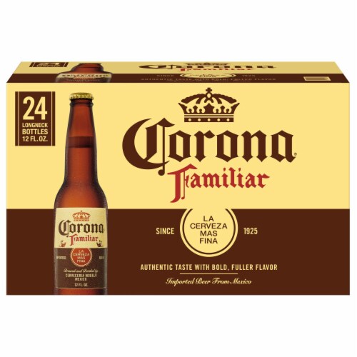 Corona Familiar Mexican Lager Import Beer Perspective: back