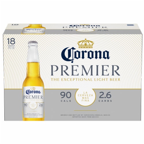 Corona Premier Mexican Lager Light Beer Perspective: back