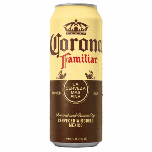 Corona Familiar Mexican Lager Import Beer Perspective: back