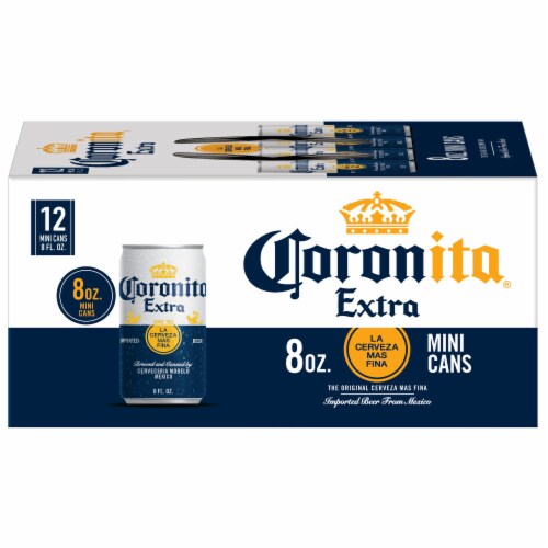 Corona Extra Coronita Mexican Lager Import Beer Perspective: back