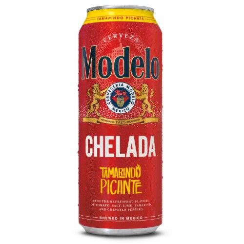 Modelo Chelada Tamarindo Picante Mexican Import Flavored Beer Perspective: back