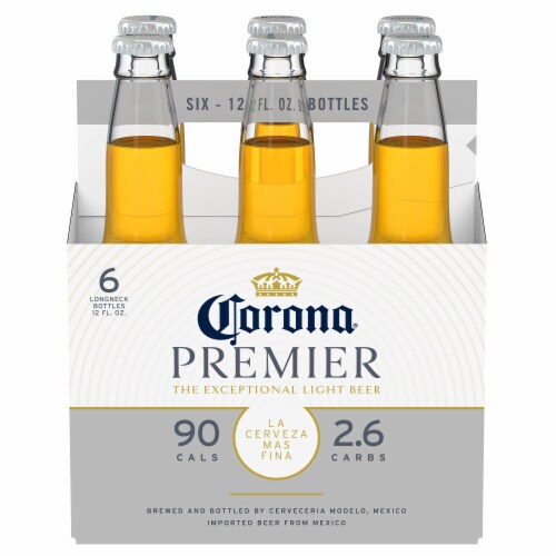 Corona Premier Mexican Lager Light Beer Perspective: back