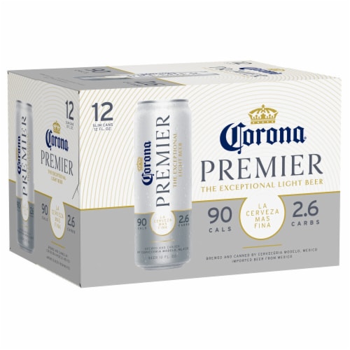 Corona Premier Mexican Lager Import Lower Calorie* Light Beer