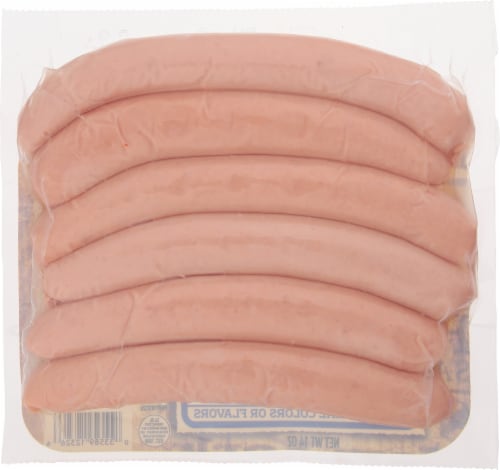 Hofmann Sausage Company German Franks Perspective: back